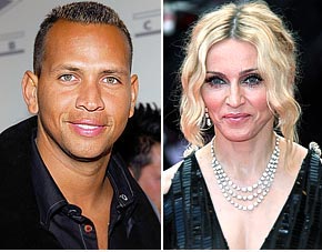 Maddona and Alex Rodriguez