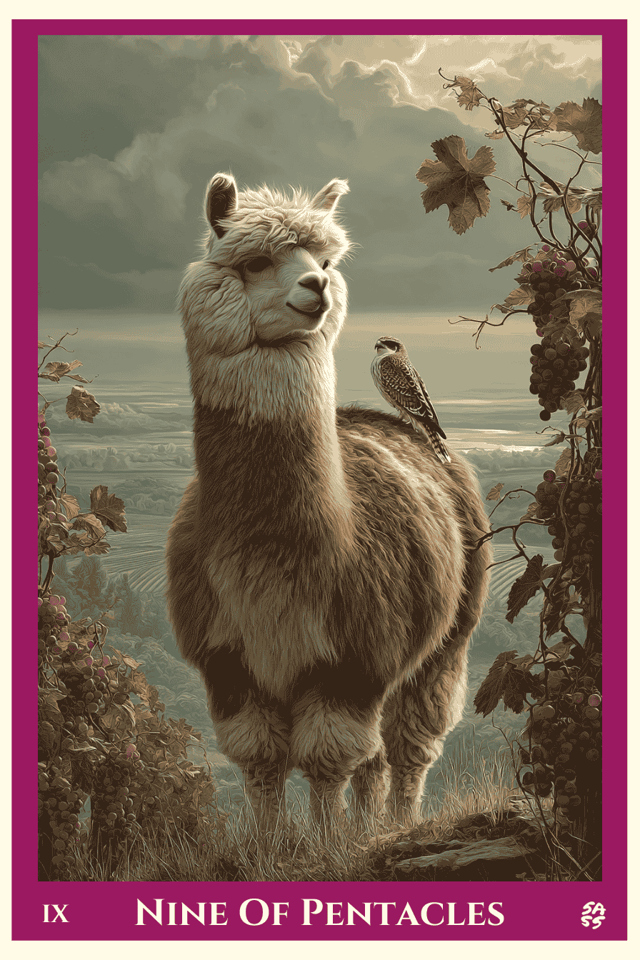 Nine of Pentacles