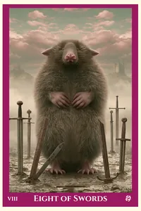 Eight of Swords tarot card