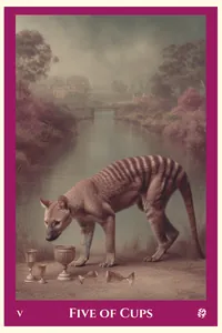 Five of Cups tarot card