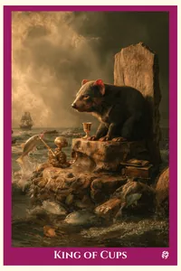 King of Cups tarot card