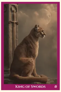 King of Swords tarot card