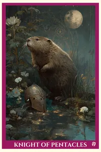 Knight of Pentacles tarot card