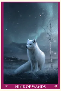 Nine of Wands tarot card