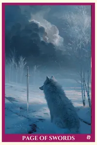 Page of Swords tarot card