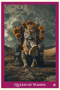 Queen of Wands tarot card