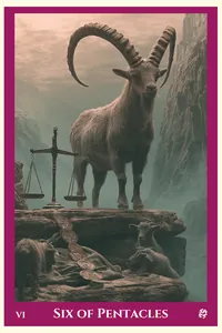 Six of Pentacles tarot card
