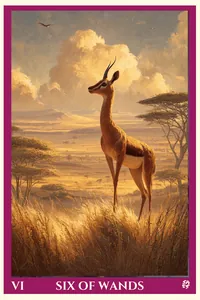 Six of Wands tarot card