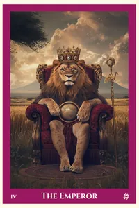 The Emperor tarot card