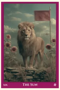 The Sun tarot card