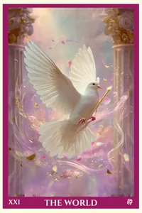 The World tarot card