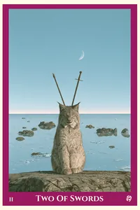 Two of Swords tarot card