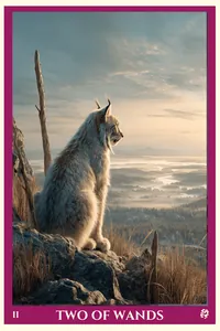 Two of Wands tarot card
