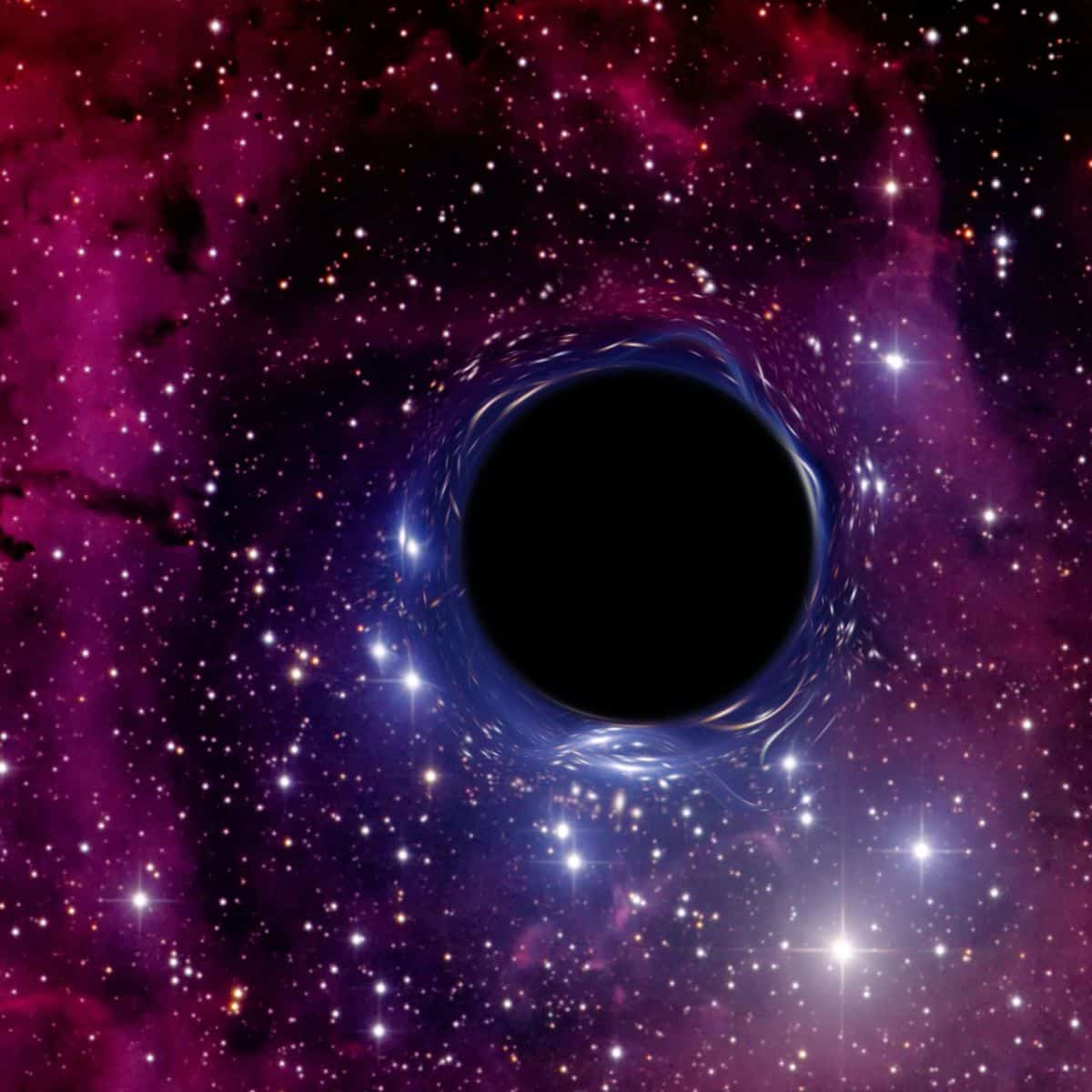 space black hole drain