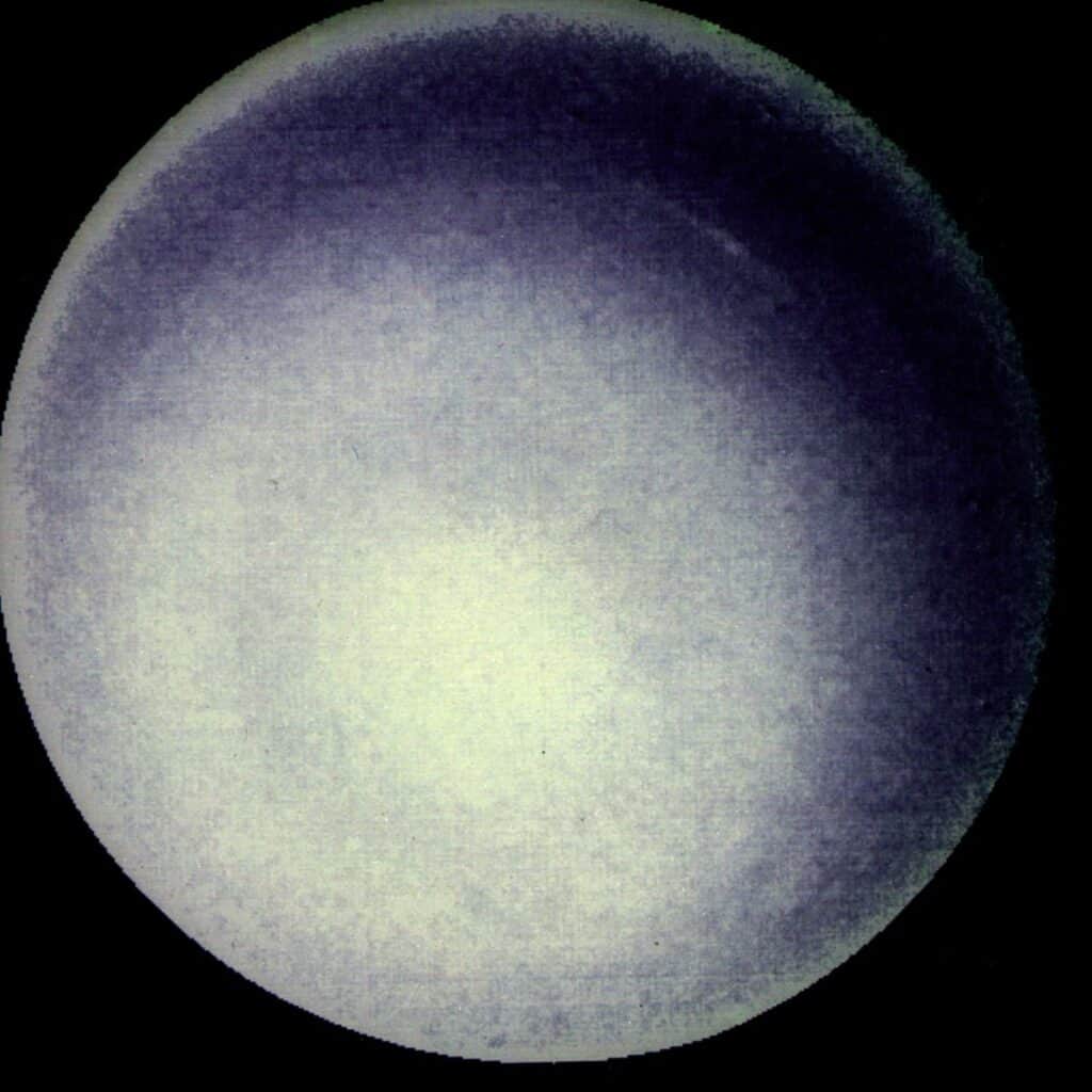 planet uranus closeup