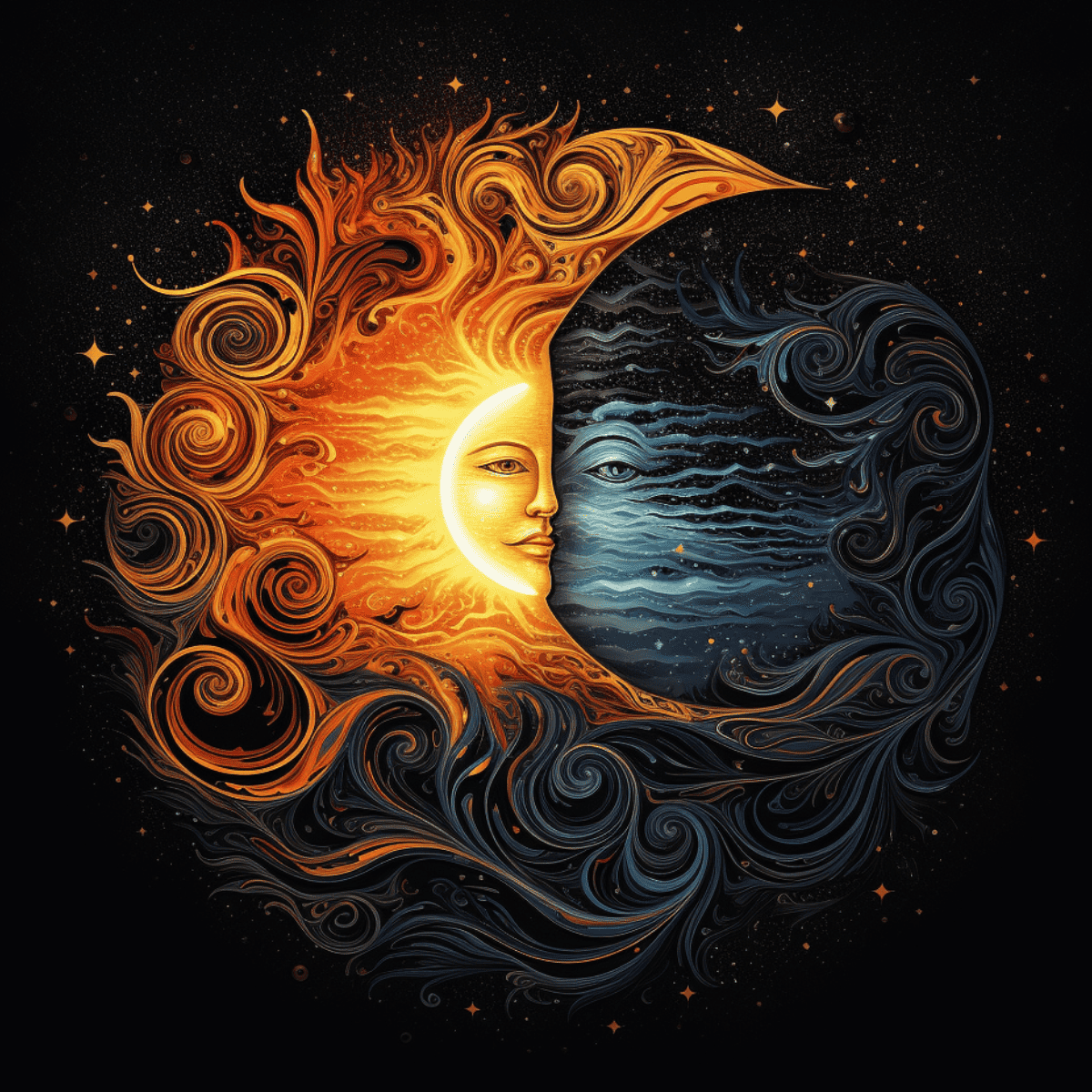 sun trine moon and synastry