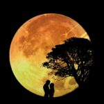picture of couple symbolizing moon square moon synastry