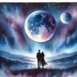 picture of couple symbolizing pluto conjunct moon synastry