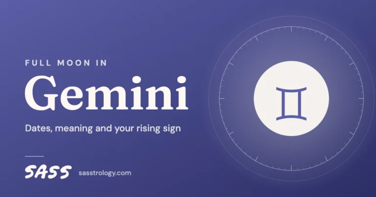 Full Moon in Gemini 2026: Date, Meaning and Your Rising Sign