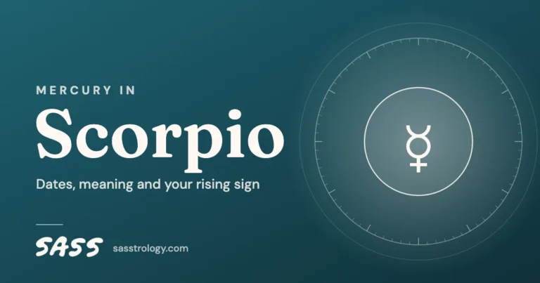 Mercury in Scorpio 2026: Dates, Meaning and Your Rising Sign
