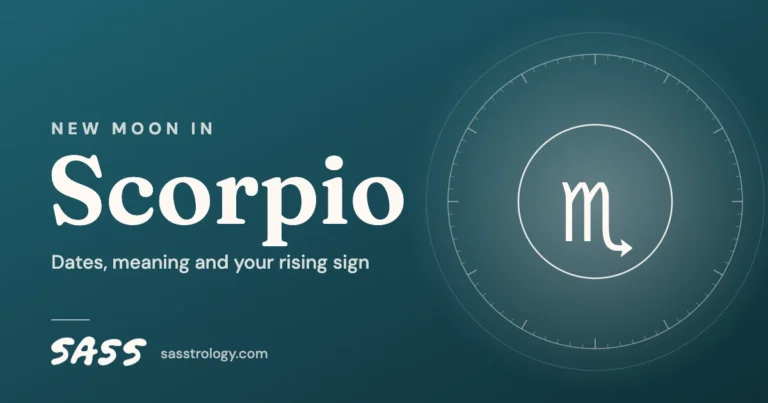 New Moon in Scorpio 2026: Date, Meaning and Your Rising Sign