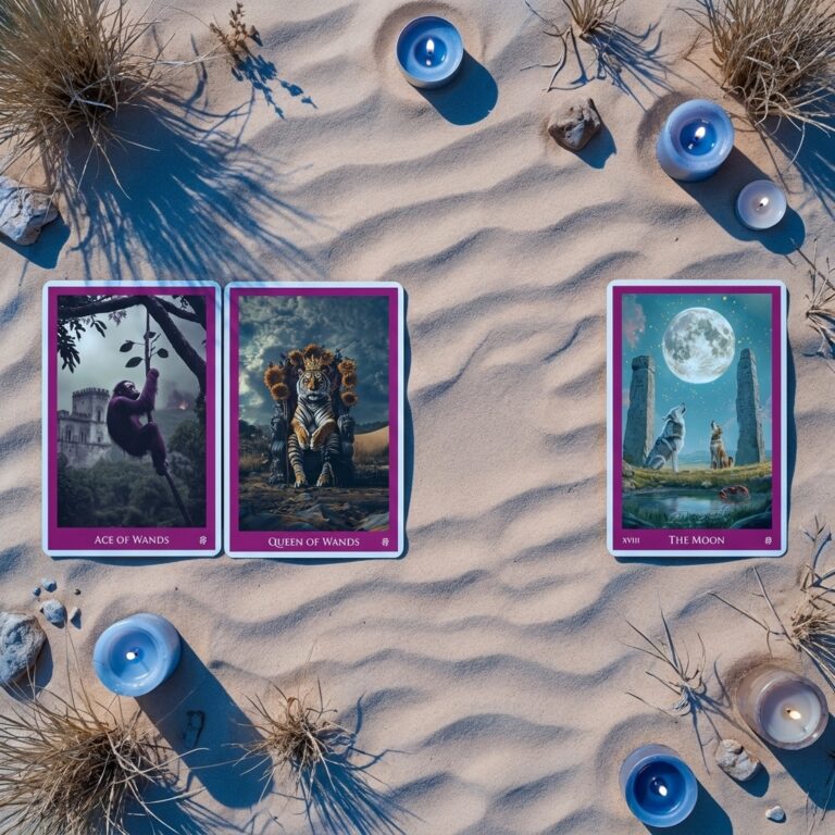 Tarot Tuesday: The Axis, Three Cards and the Space Between Them