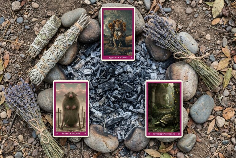 Tarot Tuesday: The Hearth, Three Cards Around Nothing
