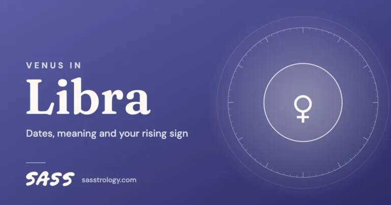Venus in Libra 2026: Dates, Meaning and Your Rising Sign